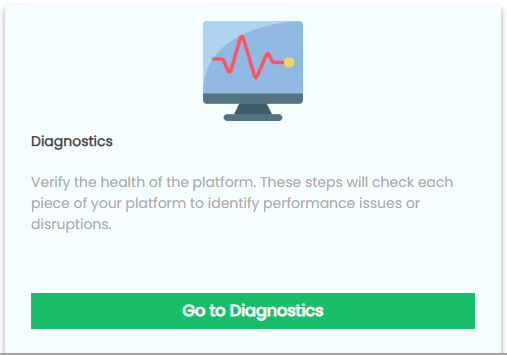 Go to Diagnostics