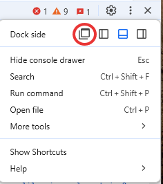 Dock side option